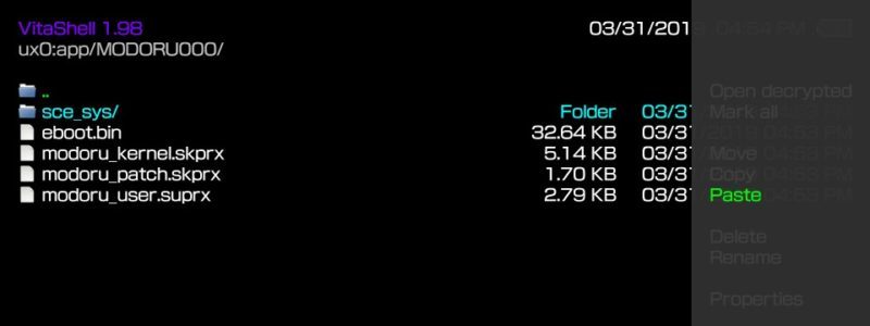 Downgrade Firmware On A Hacked Ps Vita Ps Vita Mod