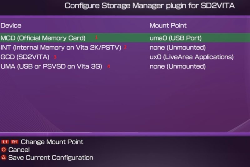 Configure Storage Manager